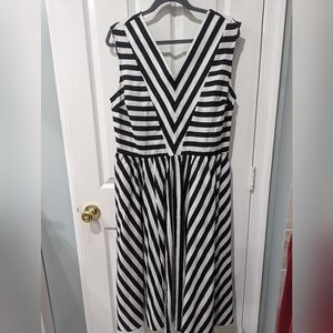 Collectif Joanie Striped dress